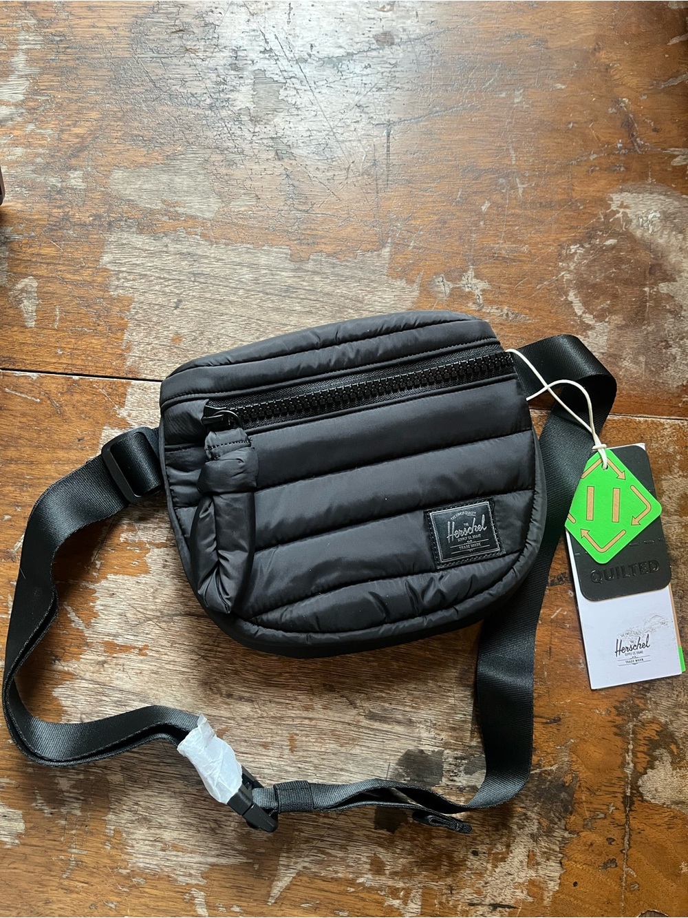 Herschel Supply Company - Black Quilted Bag